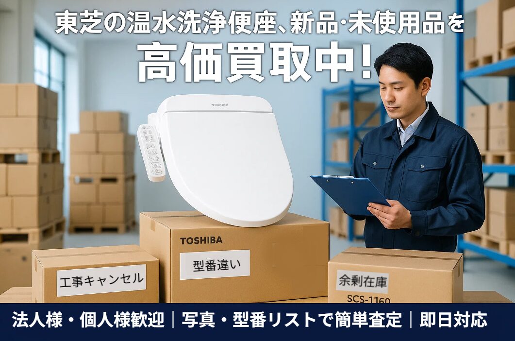 東芝シャワートイレ 余剰在庫 処分