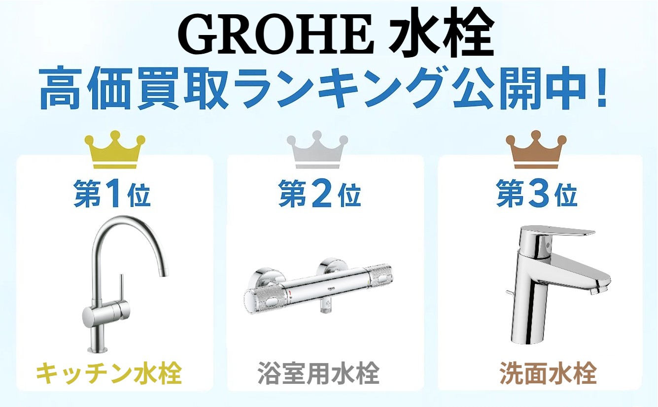 GROHE（グローエ）水栓の買取相場